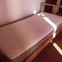 Struttura letto singolo + materasso