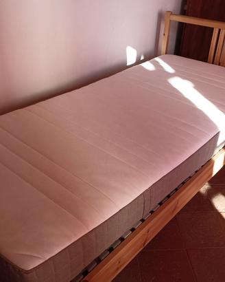 Struttura letto singolo + materasso