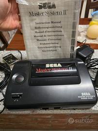 CONSOLE SEGA MASTER SYSTEM 2 + 2 GIOCHI