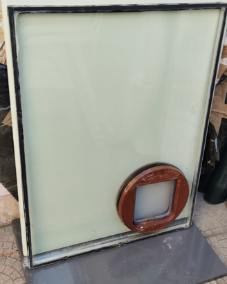 Gattaiola doppi vetri 56x73,5 spesso 20 mm