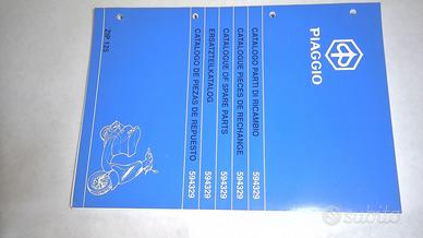 CATALOGO PARTI DI RICAMBIO ZIP 125 PIAGGIO 594329