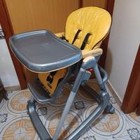 seggiolone pappa reclinabile funzione dondolino