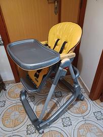 seggiolone pappa reclinabile funzione dondolino