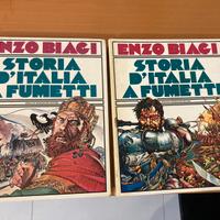 Storia d'Italia a Fumetti Enzo Biagi 2 volumi