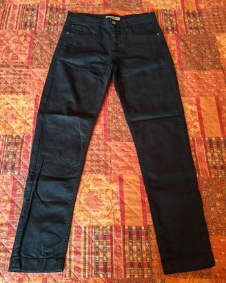 Jeans Nero Sorbino Uomo -Modello Slim Fit
