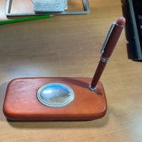 Porta penne in argento