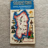 Cartina mappa Sardegna