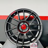 CERCHI IN LEGA 500 ABARTH TITANIO LUCIDO FONDMETAL