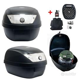 BAULETTO MOTO SCOOTER S-LINE 28LT + KIT ATTACCHI