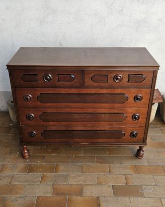 Cassettiera in legno
