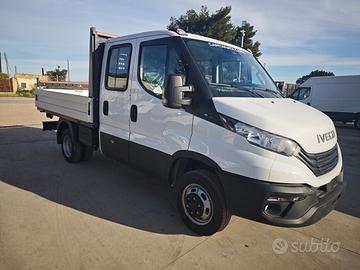 NUOVO IVECO Daily 35C14 doppia cabina cassone fiss