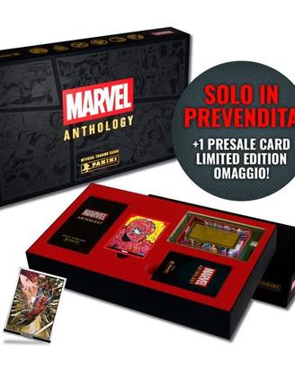 Marvel Anthology Trading Card Box + Card esclusiva