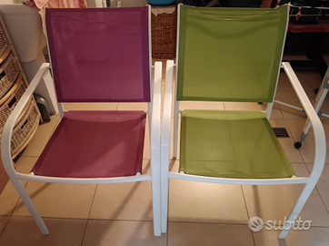 Sedie da esterno