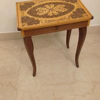 Tavolinetto vintage portagioie porta oggetti