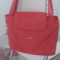 Borsa Kipling in rosso corallo