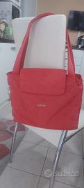 Borsa Kipling in rosso corallo