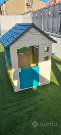 Casetta giardino bambini snooby + altri giochi 