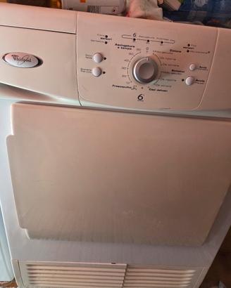 asciugatrice whirlpool 6 sense