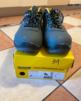 Scarpe antinfortunistiche basse Diadora mis.39