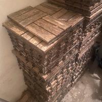 Pistrelle a incastro in legno di acacia