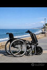 Ruotino elettrico carrozzina Handbike Handcycle 