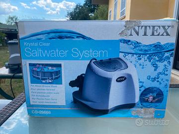 impianto di depurazione a sale per piscina