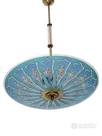 Lampadario dipinto a mano P. chiesa,  Fontana Arte