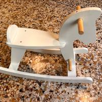 Cavallino a Dondolo in Legno