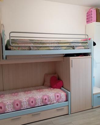 letto e armadio cameretta 