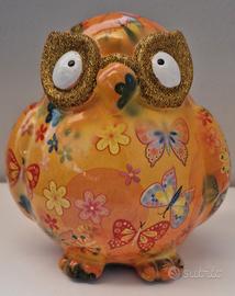  Gufo decorativo Pomme-Pidou originale – ceramica 