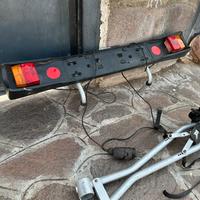 Portabici thule express da gancio  con luci