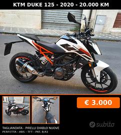 KTM Duke 125 anni 2020