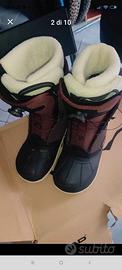Scarponi snowboard head come nuovi 41