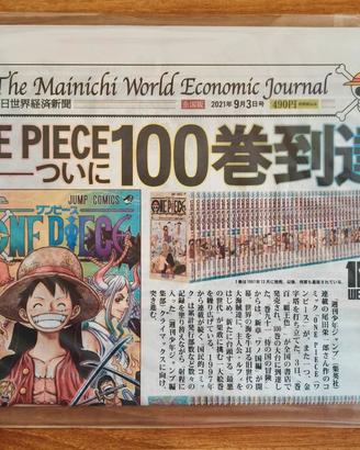 One Piece Journal Manga Vol. 100 + Postcard