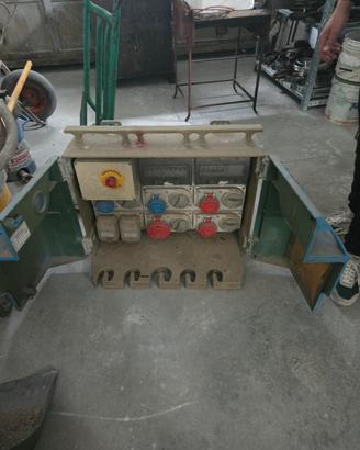 3 quadri elettrici da cantiere