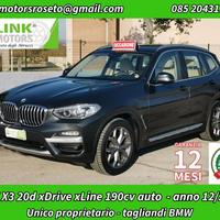 BMW X3 xDrive20d xLine auto / TAGLIANDI BMW / GA