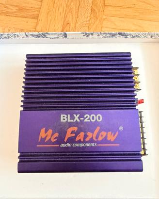 Amplificatore audio  BLX-200 della Mc Fazlow