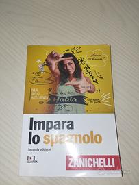 Libro per imparare lo spagnolo della Zanichelli