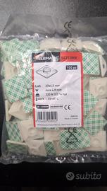 FERMACAVO ADESIVO BIANCO PER FASCETTA