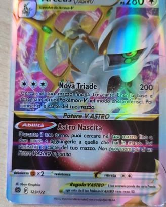 Carta pokemon Arceus