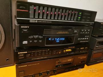 🎵 Pioneer stereo HiFi con CD equalizzatore 