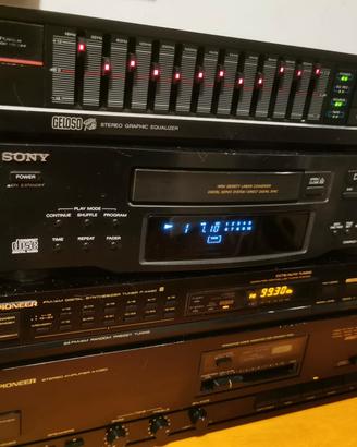 🎵 Pioneer stereo HiFi con CD equalizzatore 