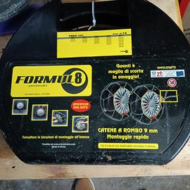 catene da neve mai utilizzate imballaggio original