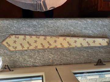 Cravatta gialla con stelle marine Mila Schön 