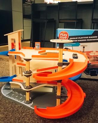 Garage Giocattolo in Legno Playtive Racers