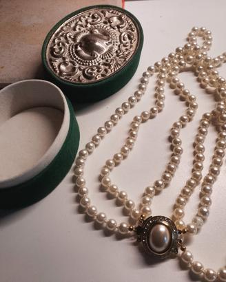 collana di perle vintage 