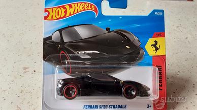 Hot Wheels Ferrari SF90 Stradale Nero Lucido Model