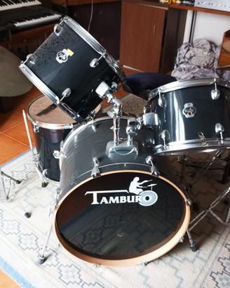 Batteria Tamburo T5 + Set Piatti Paiste