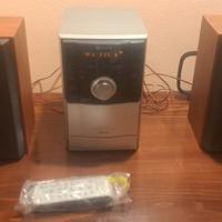 Mini micro Hifi  Sony Cd tuner Mp3 cassetta