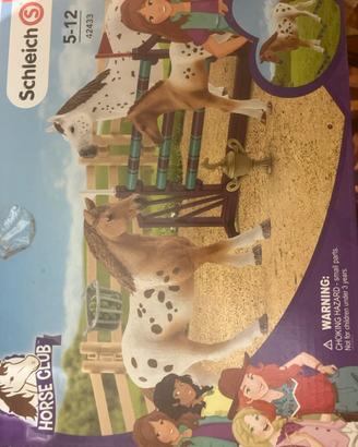 Schleich 42433 horse club allenamento cavallo